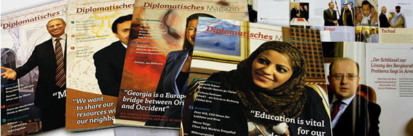 Relaunch und Interims Chefredakteur Diplomatisches Magazin